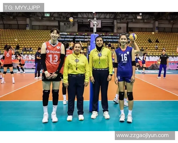 女排亚锦赛精彩对决泰国女排迎战韩国女排争夺晋级名额